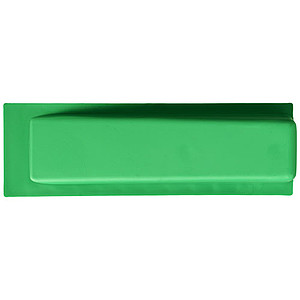Plastová dveřní zarážka, zelená