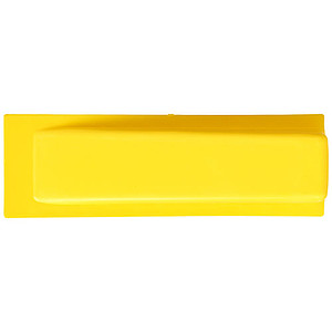 Plastová dveřní zarážka, žlutá