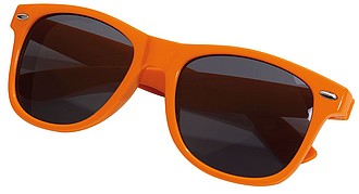 Plastové sluneční brýle, UV400, oranžové
