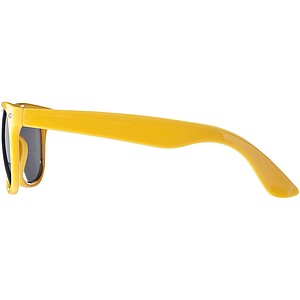 Plastové sluneční brýle, žlutá