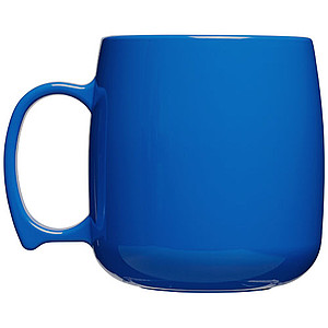Plastový hrnek, 300ml, modrý