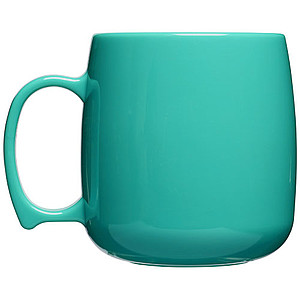Plastový hrnek, 300ml, tyrkysový