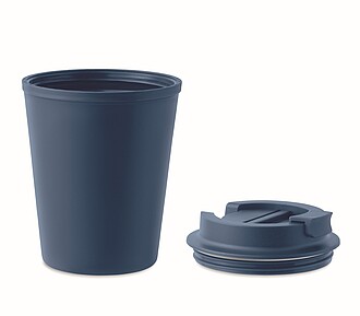 Plastový termohrnek, 300 ml, tmavá modrá