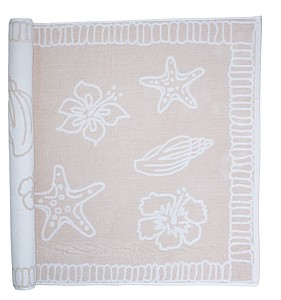 Plážová osuška Hawaii 90x190 cm, 550g, lososová - reklamní předměty
