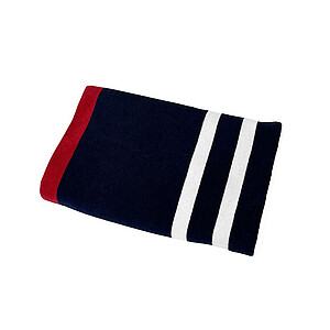 Plážová osuška OLIMA „SAILOR” BEACH VELOUR BATH TOWEL, 90 × 180 cm, vícebarevná - reklamní předměty