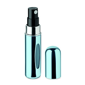 Plnitelná lahvička 5ml, sprej, světle modrá