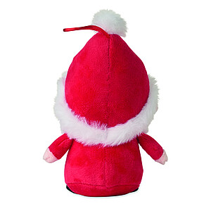 Plyšová figurka Santa, červená