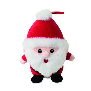 Plyšová figurka Santa, červená
