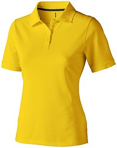 Polokošile ELEVATE CALGARY LADIES POLO, žlutá, S