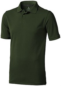 Polokošile ELEVATE CALGARY POLO, tm. vojenská zelená, M