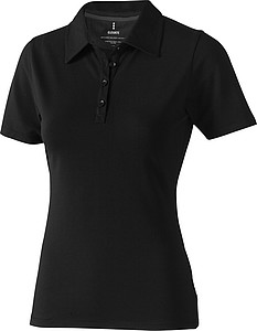 Polokošile ELEVATE MARKHAM LADIES POLO černá L - reklamní polokošile