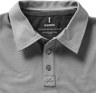 Polokošile ELEVATE MARKHAM POLO světle šedá XL