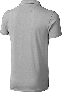 Polokošile ELEVATE MARKHAM POLO světle šedý melír XL