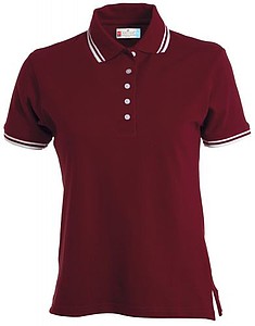 Polokošile PAYPER SKIPPER LADY vínová, bílá XL
