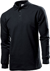 Polokošile STEDMAN POLO LONG SLEEVE MEN černá M