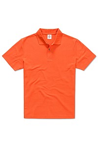 Polokošile STEDMAN POLO MEN červenooranžová, XXL