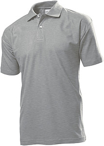 Polokošile STEDMAN POLO MEN tmavě šedý melír L