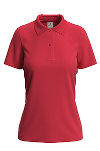 Polokošile STEDMAN POLO WOMEN červená XXL