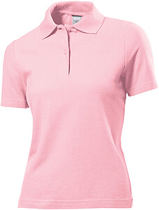 Polokošile STEDMAN POLO WOMEN světle růžová XL - reklamní polokošile