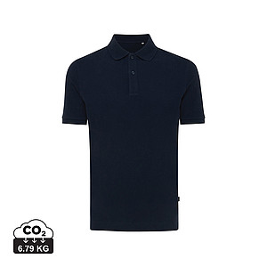 Polokošile z recyklované bavlny, námořní modrá, 4XL