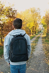 Polstrovaný batoh s oddílem na notebook