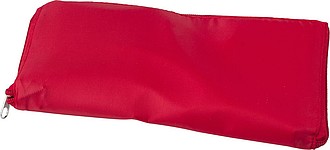 Polyesterová skládací chladicí taška, červená