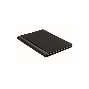 Portfolio A4 a blok, 20 str., černá - reklamní desky