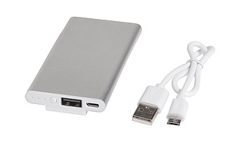 Powebank s kapacitou 3000mAh, s klipem - reklamní předměty