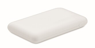 Power banka 5000 mAh, bílá