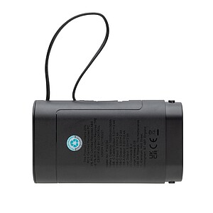 Powerbanka 10000 mAh s odnímatelnou baterií, černá