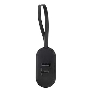 Powerbanka 10000 mAh s odnímatelnou baterií, černá