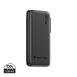 Powerbanka 20W Urban Vitamin 10 000mAh, černá - reklamní předměty