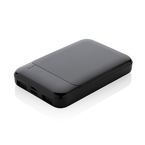 Powerbanka 5000mAh kapesní velikosti, černá - reklamní předměty