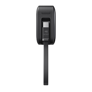 Powerbanka Anker Nano 30 W, s integrovaným kabelem USB-C, černá
