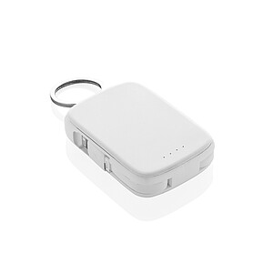 Powerbanka Nexo 20 000 mAh s integr. kabely z RCS, bílá