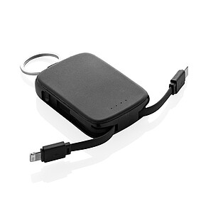 Powerbanka Nexo 20 000 mAh s integr. kabely z RCS, černá