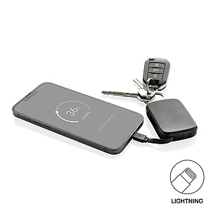 Powerbanka Nexo 20 000 mAh s integr. kabely z RCS, černá