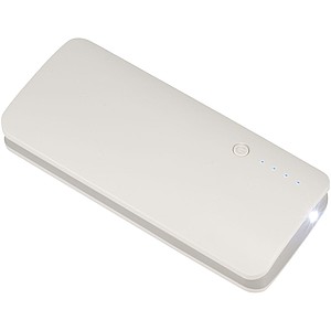 Powerbanka Spare 10 000 mAh, bílá - reklamní předměty