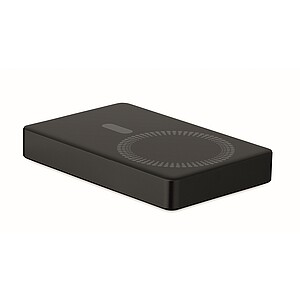 Powerbanka z recyklovaného hliníku 10.000 mAh, černá