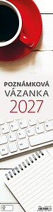 Poznámková vázanka 2027, nástěnný kalendář, prodloužená záda