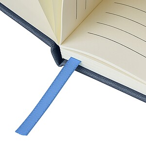 Poznámkový blok A5 s pevnými deskami, tmavě modrá