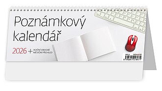 Poznámkový kalendář 2024, stolní kalendář - reklamní kalendáře