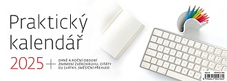 Praktický kalendář 2026, stolní kalendář