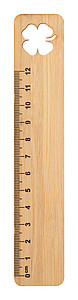 Pravítko 12cm, překližka, motiv čtyřlístek - reklamní předměty