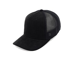 Prémiová 5panelová kšiltovka, černá