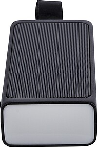 Přenosný reproduktor z ABS, černá