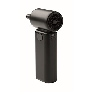 Přenosný turbo ventilátor, černá