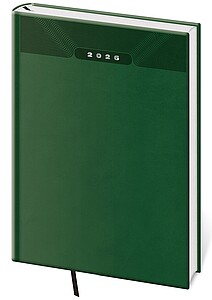 Print 2027 diář denní A5, zelená