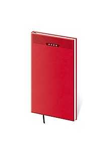 Print 2027 diář kapesní, červená