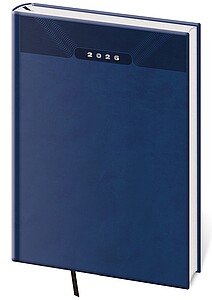 Print 2027 diář týdenní B5, modrý